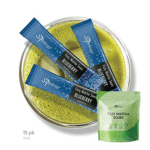 Blueberry Fizzy Matcha Sour (15 pk)