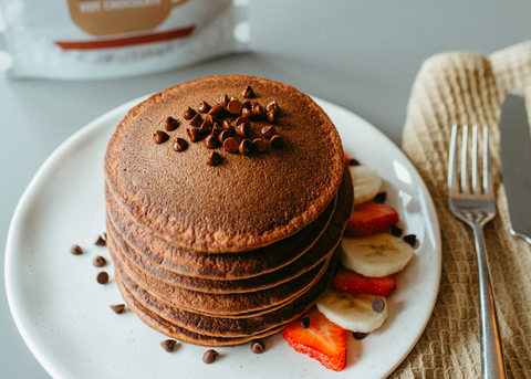 Cocoa Protein Pancakes