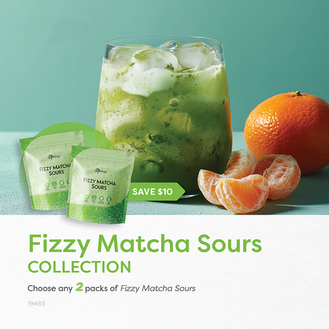 Fizzy Matcha Sours Collection