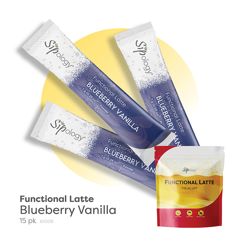Blueberry Vanilla Functional Latte (15 pk)