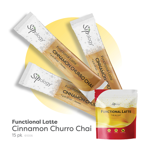 Cinnamon Churro Chai Functional Latte (15 pk)
