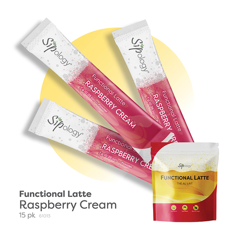 Raspberry Cream Functional Latte (15 pk)