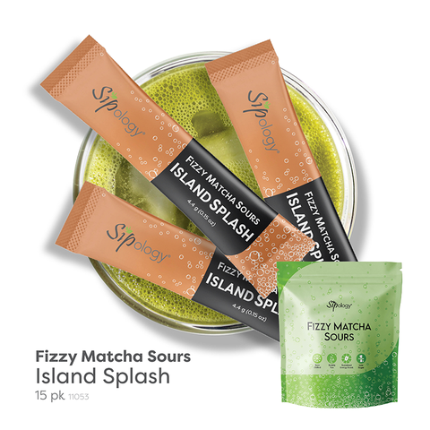Island Splash Fizzy Matcha Sours (15 pk)