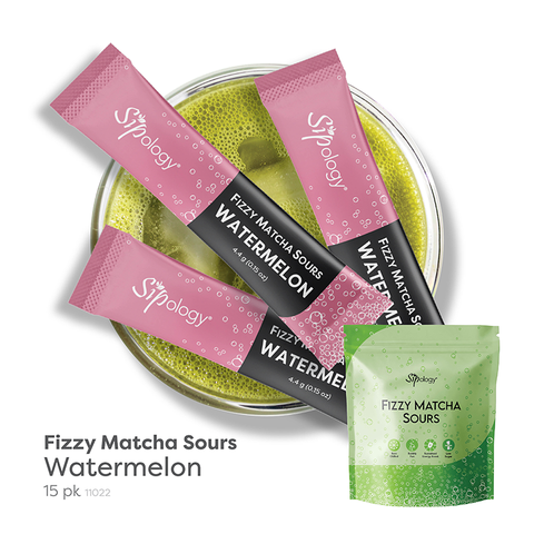 Watermelon Fizzy Matcha Sours (15 pk)