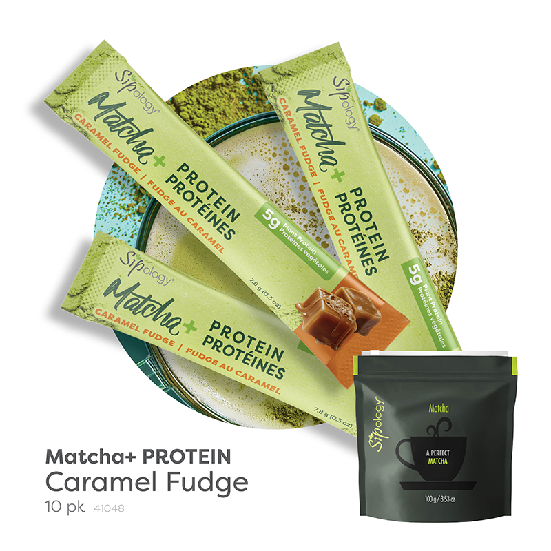 Matcha+ Protein - Caramel Fudge