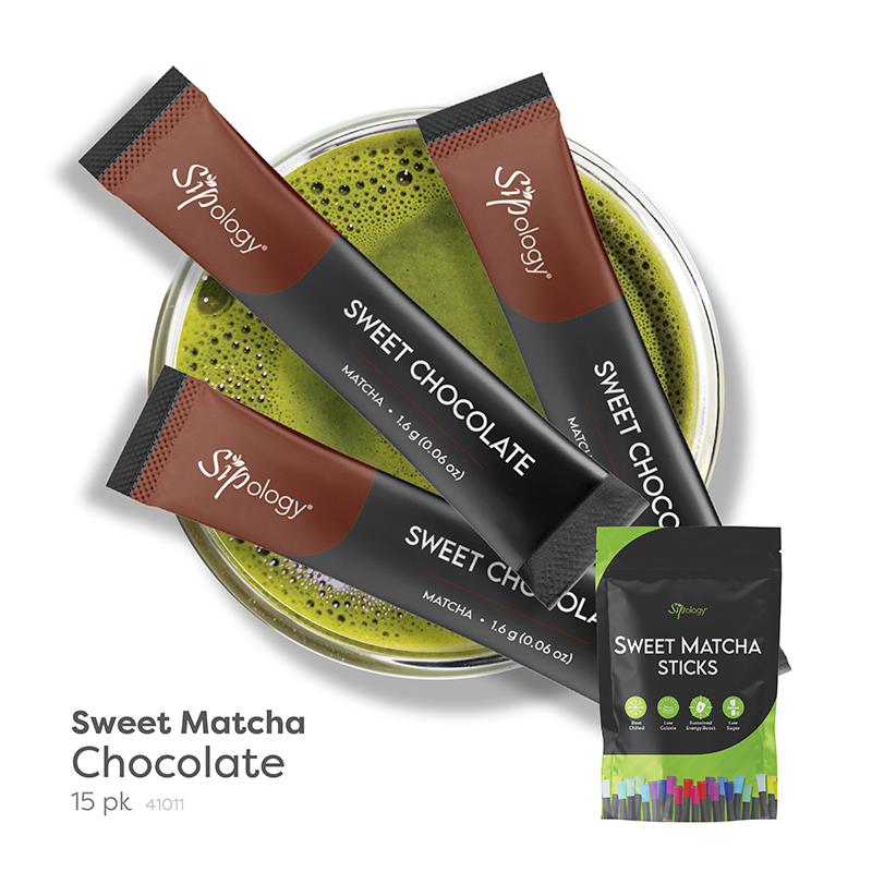 Chocolate Sweet Matcha Sticks (15 pk)