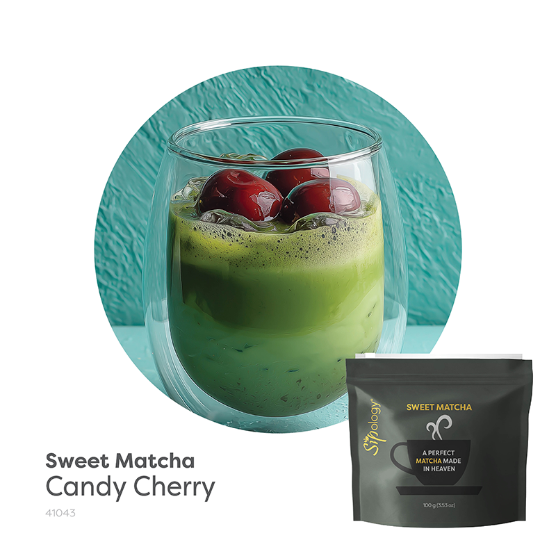 Candy Cherry Sweet Matcha