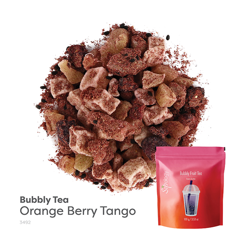 Orange Berry Tango Bubbly Tea