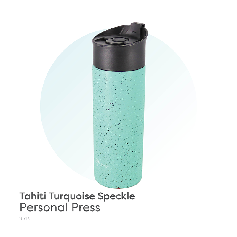 Personal Press - Tahiti Turquoise Speckle