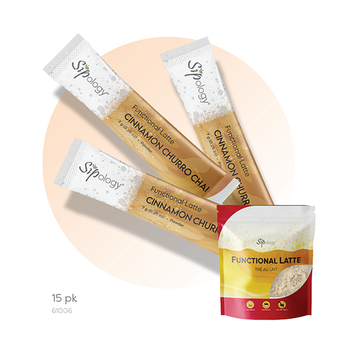 Cinnamon Churro Chai Functional Latte (15 pk)