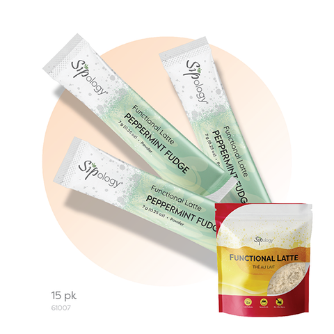 Peppermint Fudge Functional Latte (15 pk)