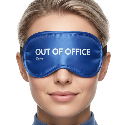 "Out of Office" Satin Sleep Mask